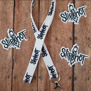 Slipknot Music Rock Band Keychain Keyholder Id Badge Lanyard